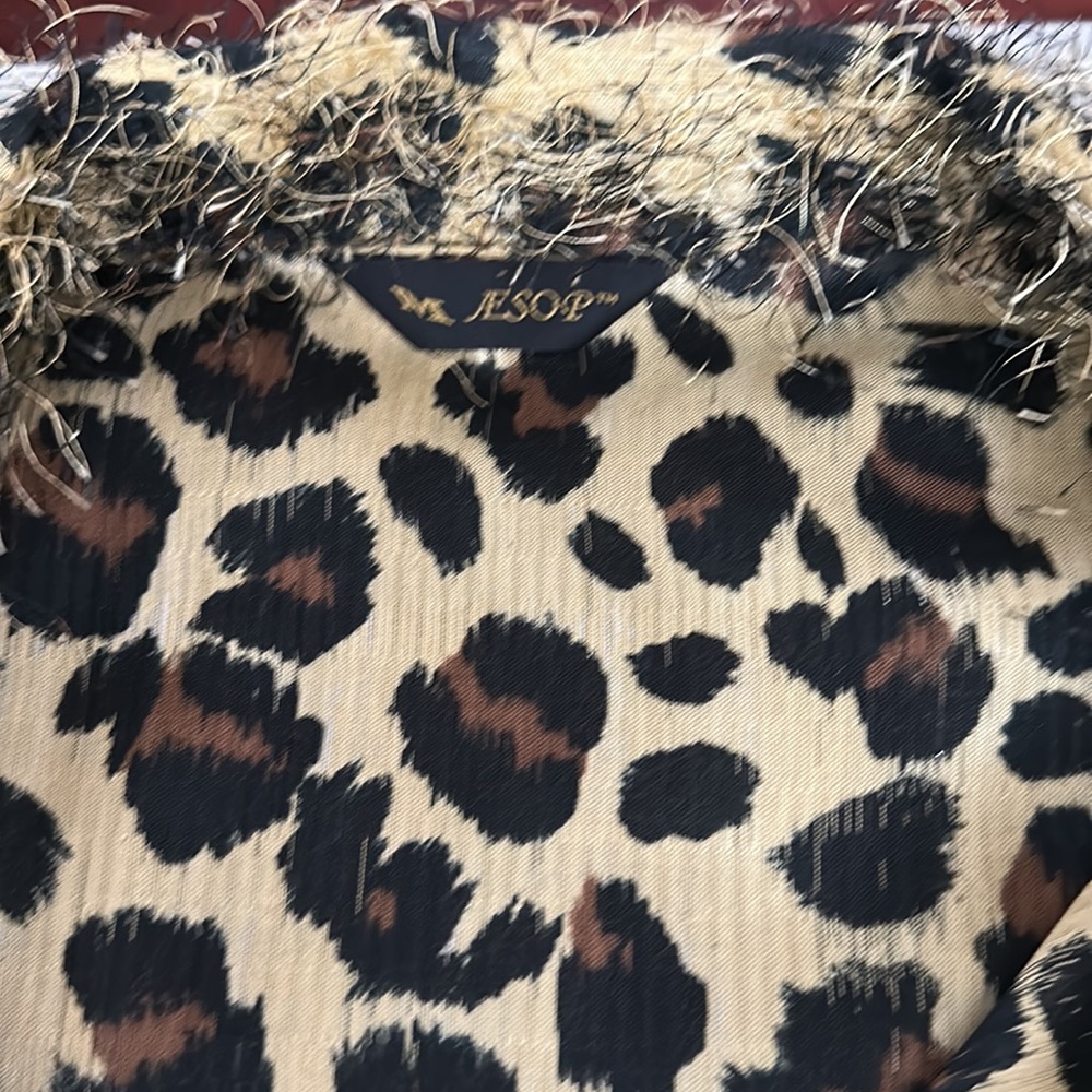 Leopard Print Lightweight Jacket Euc - image 8